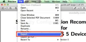 How to Compress PDF on Mac with Preview
